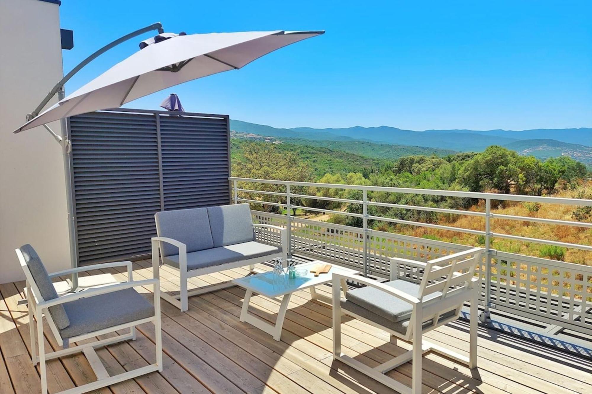 Appartamento Amalia - Sea View Terrace Wifi Parking - By Tgb Porticcio  Esterno foto
